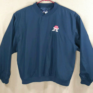 M&M's blue golf pullover mens size XL